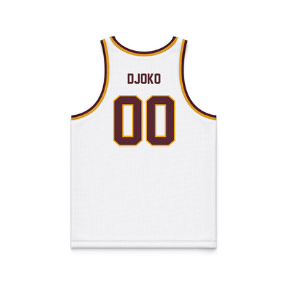 Loyola - NCAA Women's Basketball : Clara Djoko - White Basketball Jersey-1