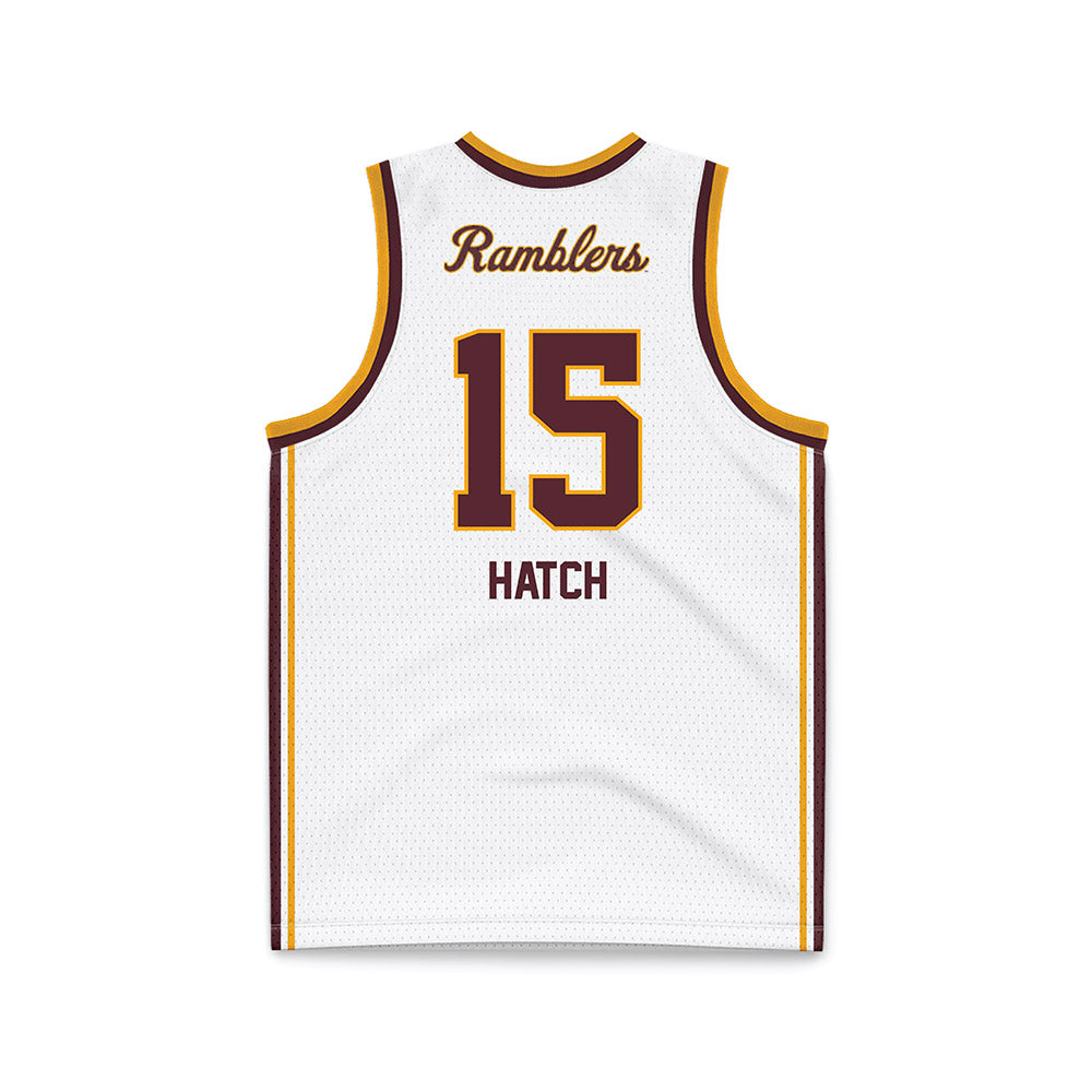 Loyola - NCAA Men's Volleyball : William Hatch - White Basketball Jersey-1