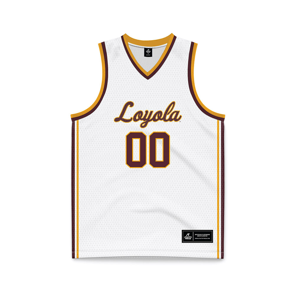 Loyola - NCAA Men's Volleyball : Aleksandar Sosa - White Basketball Jersey-0