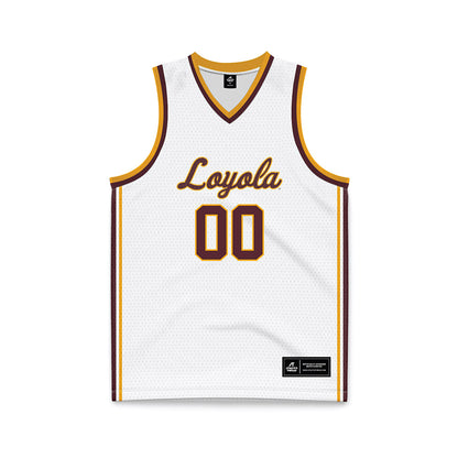 Loyola - NCAA Men's Volleyball : Aleksandar Sosa - White Basketball Jersey-0