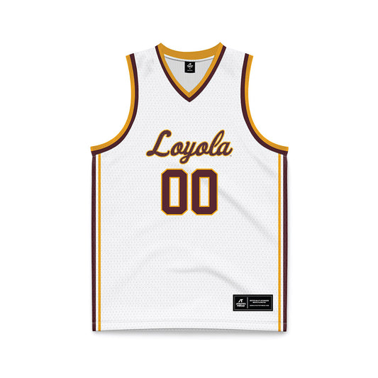 Loyola - NCAA Men's Volleyball : Aleksandar Sosa - White Basketball Jersey-0
