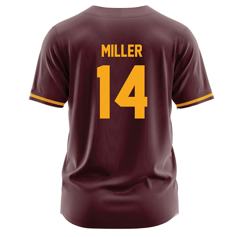 Loyola - NCAA Softball : Evelyn Miller - Maroon Jersey-1