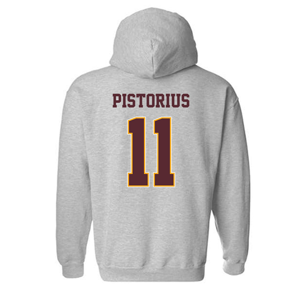 Loyola - NCAA Women's Soccer : Molly Pistorius - Classic Shersey Hooded Sweatshirt-1