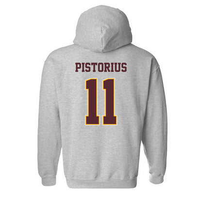 Loyola - NCAA Women's Soccer : Molly Pistorius - Classic Shersey Hooded Sweatshirt-1