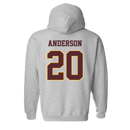 Loyola - NCAA Women's Soccer : Olivia Anderson - Classic Shersey Hooded Sweatshirt-1