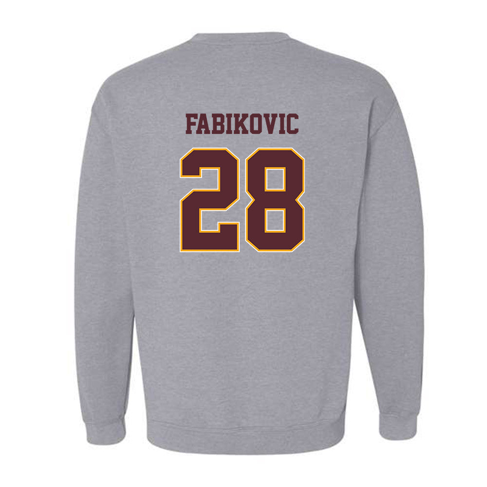 Loyola - NCAA Men's Volleyball : Daniel Fabikovic - Classic Shersey Crewneck Sweatshirt-1