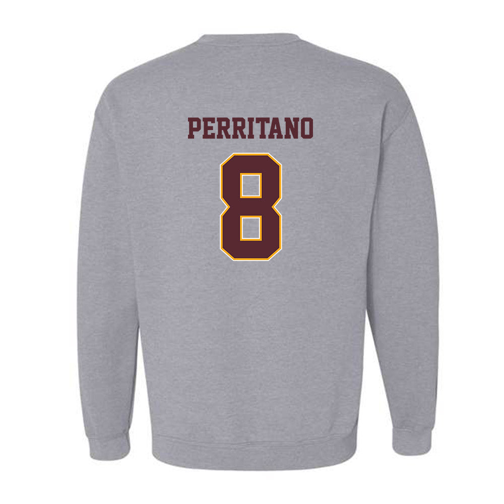 Loyola - NCAA Women's Soccer : Angelina Perritano - Classic Shersey Crewneck Sweatshirt-1