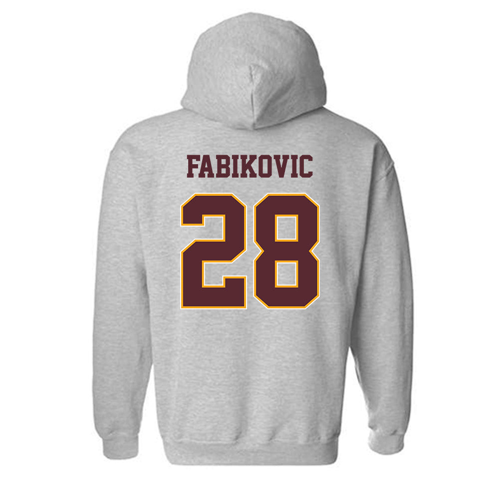 Loyola - NCAA Men's Volleyball : Daniel Fabikovic - Classic Shersey Hooded Sweatshirt-1