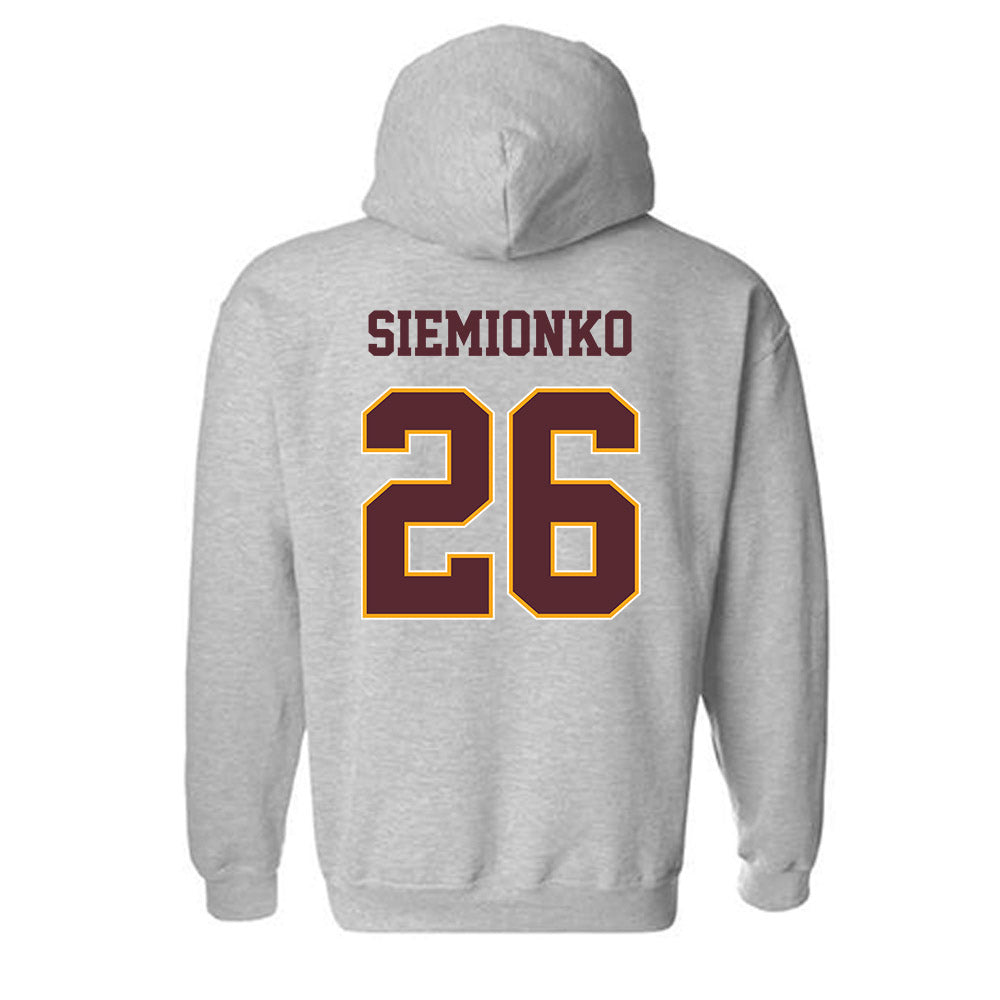 Loyola - NCAA Men's Soccer : David Siemionko - Classic Shersey Hooded Sweatshirt