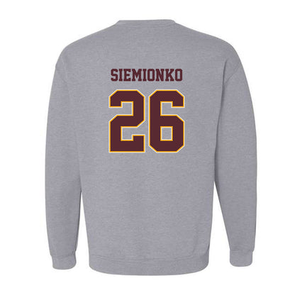Loyola - NCAA Men's Soccer : David Siemionko - Classic Shersey Crewneck Sweatshirt