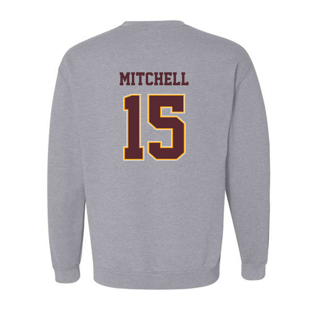  - NCAA Softball : Katie Mitchell - Classic Shersey Crewneck Sweatshirt-1