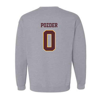 Loyola - NCAA Men's Soccer : Nemanja Pozder - Classic Shersey Crewneck Sweatshirt-1