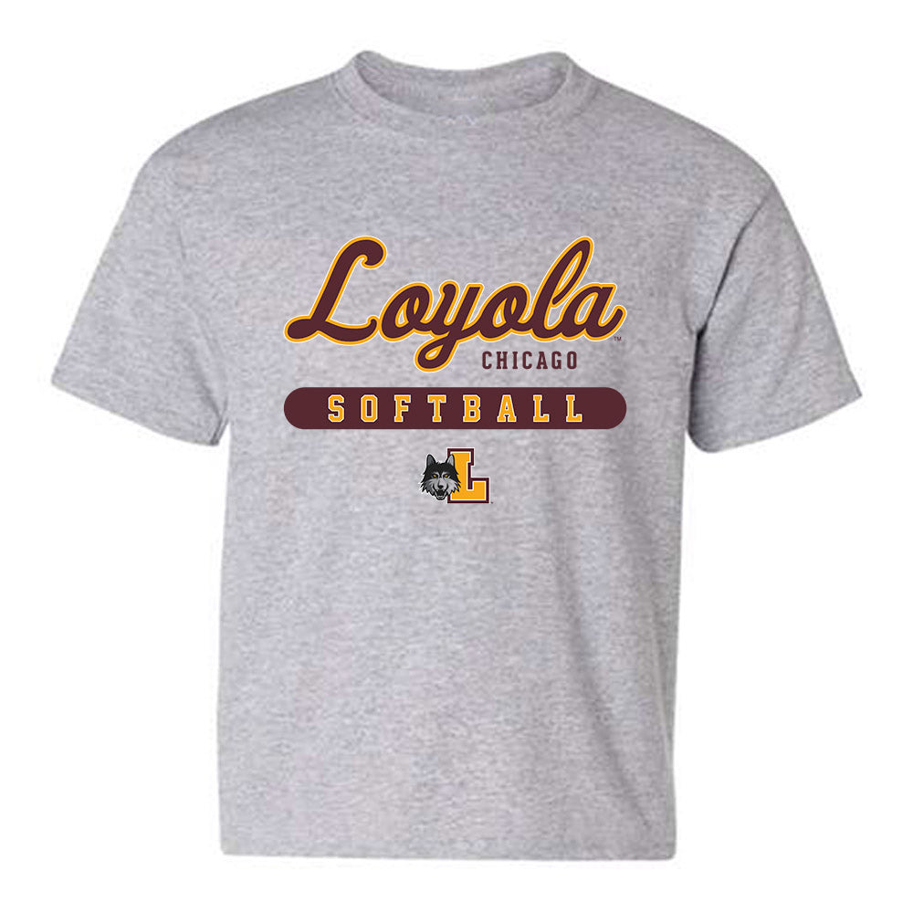  - NCAA Softball : Katie Mitchell - Classic Shersey Youth T-Shirt-0