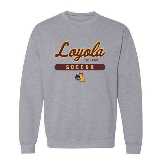 Loyola - NCAA Women's Soccer : Angelina Perritano - Classic Shersey Crewneck Sweatshirt-0
