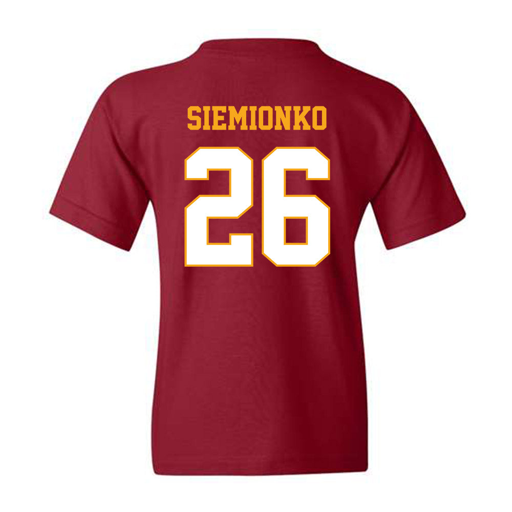Loyola - NCAA Men's Soccer : David Siemionko - Classic Shersey Youth T-Shirt