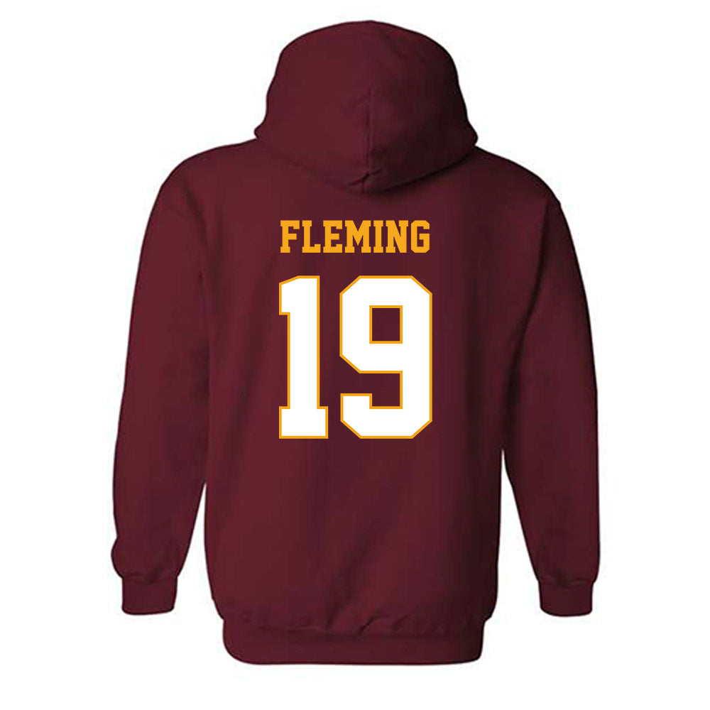 Loyola - NCAA Women's Soccer : Ava Fleming - Classic Shersey Hooded Sweatshirt-1