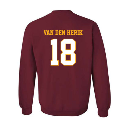 Loyola - NCAA Women's Volleyball : Claire van den Herik - Crewneck Sweatshirt