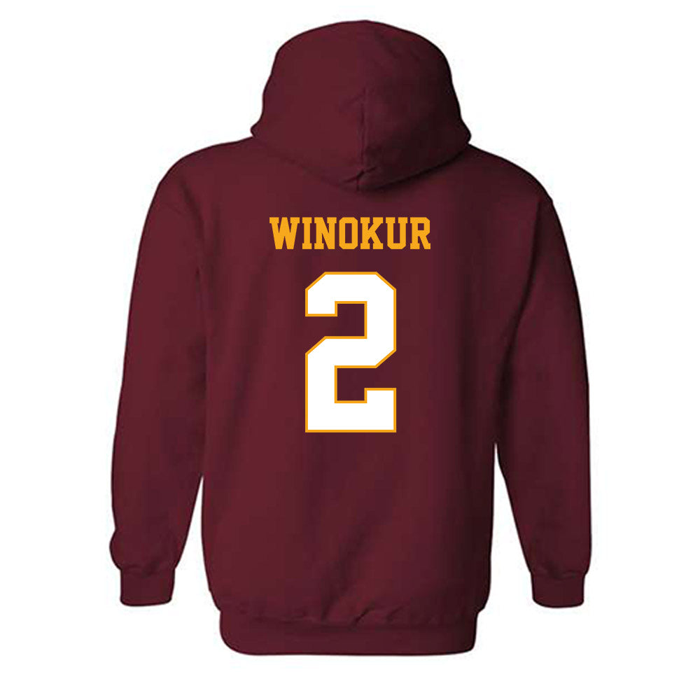 Loyola - NCAA Men's Volleyball : Benjamin Winokur - Classic Shersey Hooded Sweatshirt