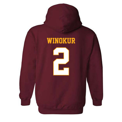 Loyola - NCAA Men's Volleyball : Benjamin Winokur - Classic Shersey Hooded Sweatshirt