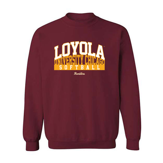 Loyola - NCAA Softball : Nat Lesnicki - Classic Shersey Crewneck Sweatshirt