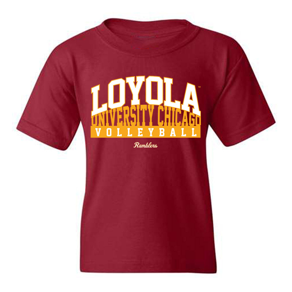 Loyola - NCAA Women's Volleyball : Claire van den Herik - Youth T-Shirt