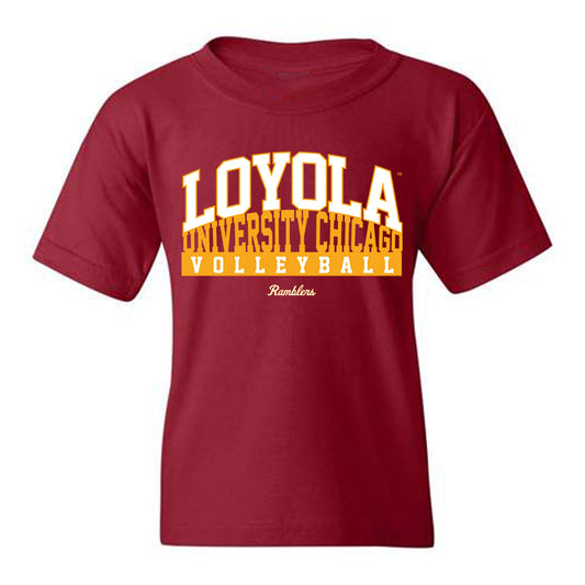 Loyola - NCAA Women's Volleyball : Claire van den Herik - Youth T-Shirt