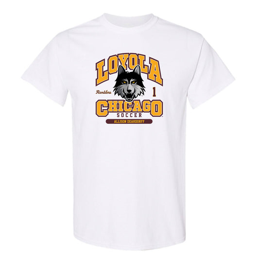 Loyola - NCAA Women's Soccer : Allison Deardorff - Classic Fashion Shersey T-Shirt-0