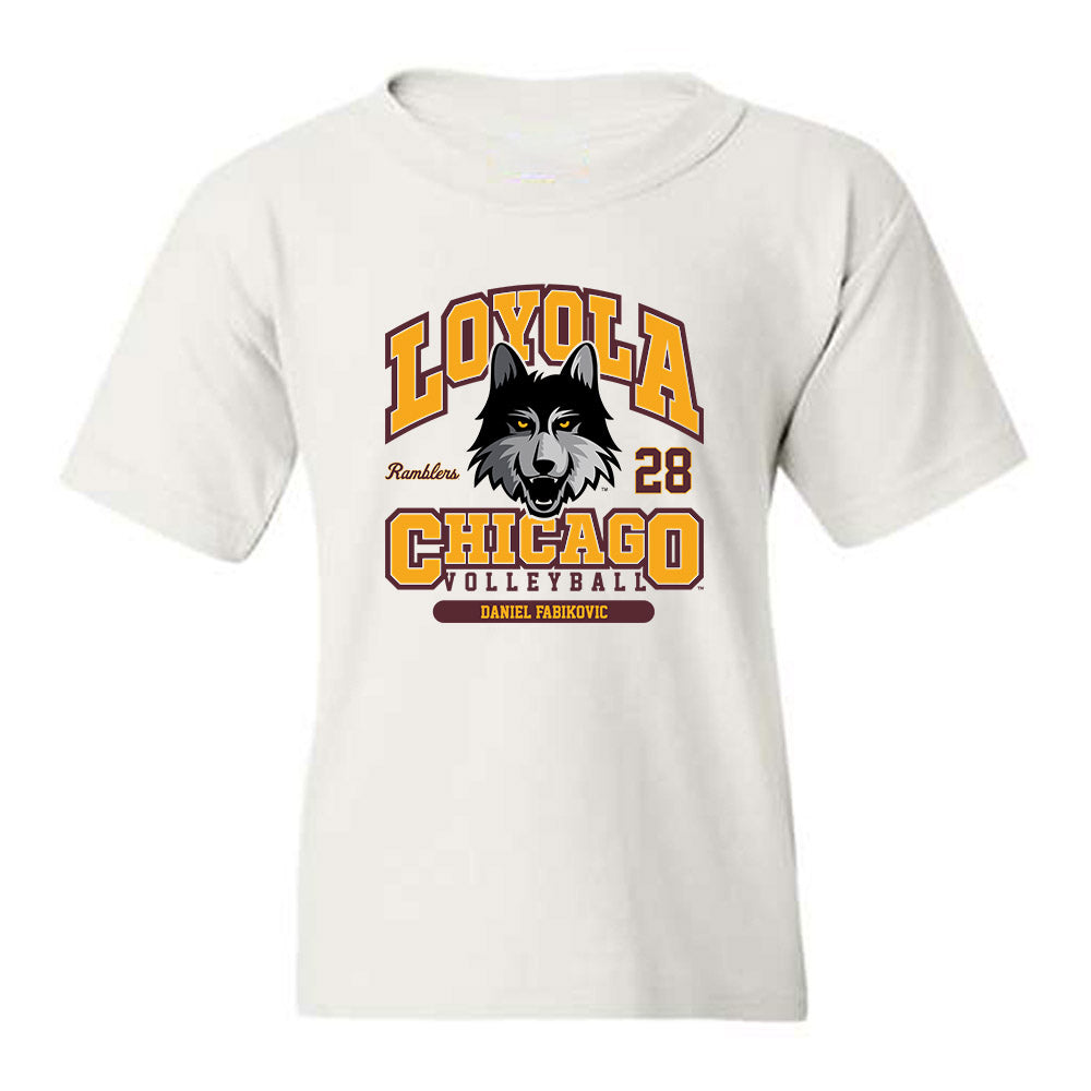 Loyola - NCAA Men's Volleyball : Daniel Fabikovic - Classic Fashion Shersey Youth T-Shirt-0
