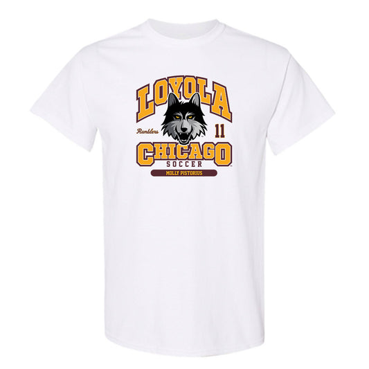 Loyola - NCAA Women's Soccer : Molly Pistorius - Classic Fashion Shersey T-Shirt-0