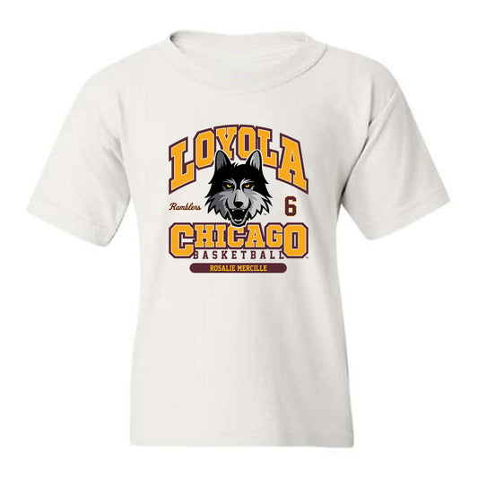 Loyola - NCAA Women's Basketball : Rosalie Mercille - Youth T-Shirt