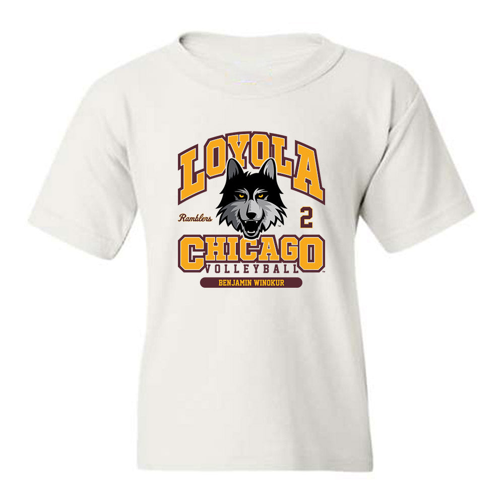 Loyola - NCAA Men's Volleyball : Benjamin Winokur - Classic Fashion Shersey Youth T-Shirt