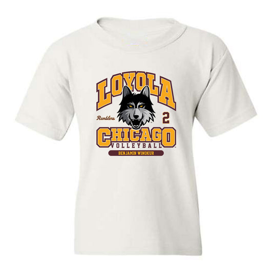 Loyola - NCAA Men's Volleyball : Benjamin Winokur - Classic Fashion Shersey Youth T-Shirt