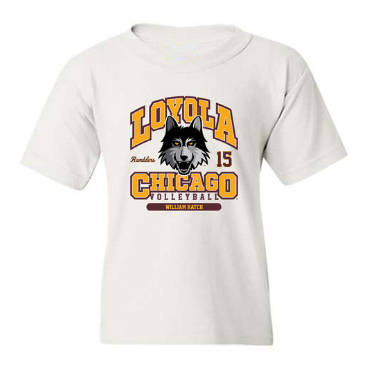 Loyola - NCAA Men's Volleyball : William Hatch - Classic Fashion Shersey Youth T-Shirt-0