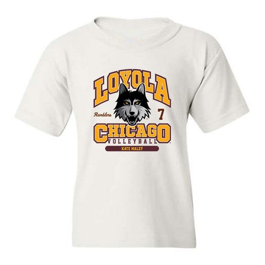 Loyola - NCAA Women's Volleyball : Kate Maley - Classic Fashion Shersey Youth T-Shirt