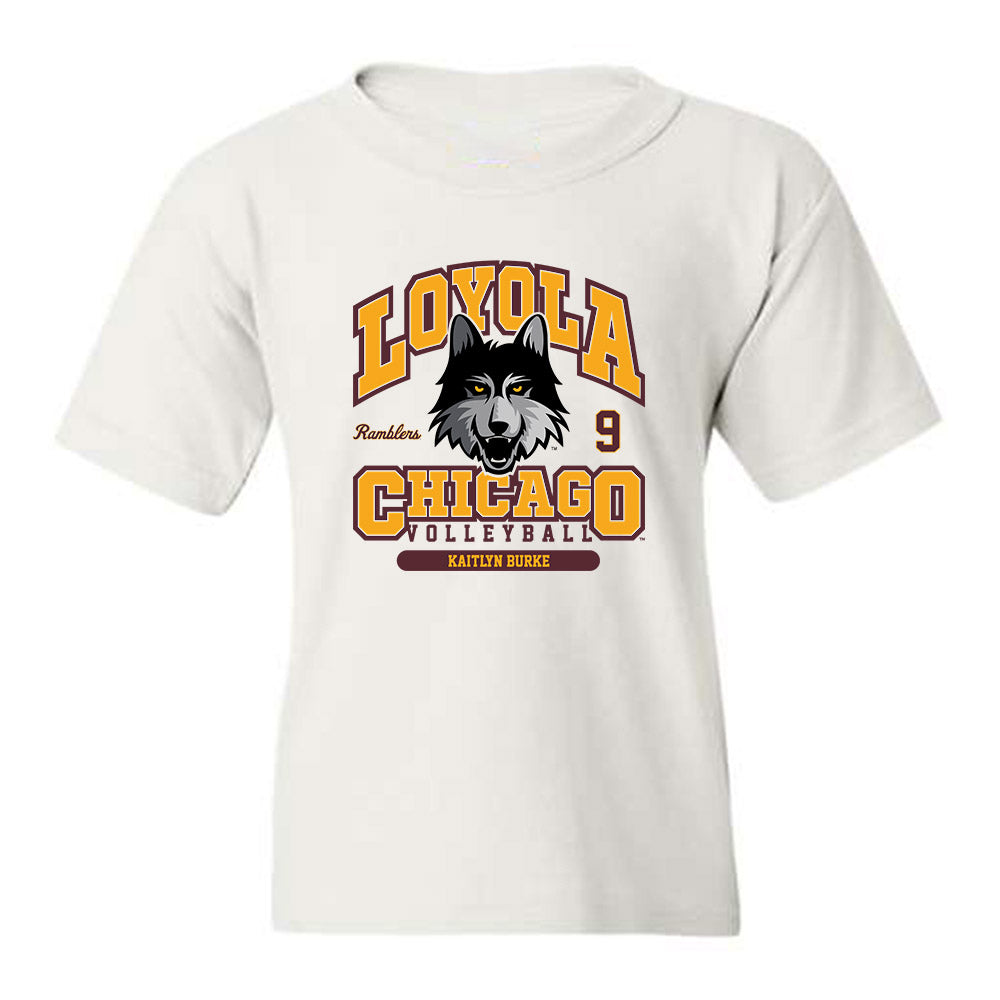 Loyola - NCAA Women's Volleyball : Kaitlyn Burke - Classic Fashion Shersey Youth T-Shirt