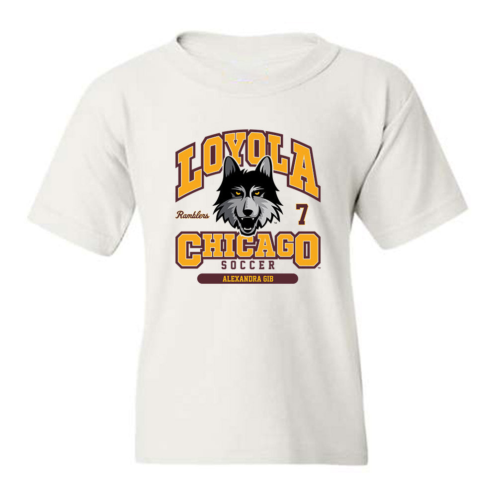 Loyola - NCAA Women's Soccer : Alexandra Gib - Youth T-Shirt