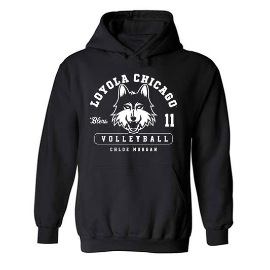 Loyola - NCAA Women's Volleyball : Chloe Morgan - Classic Fashion Shersey Hooded Sweatshirt