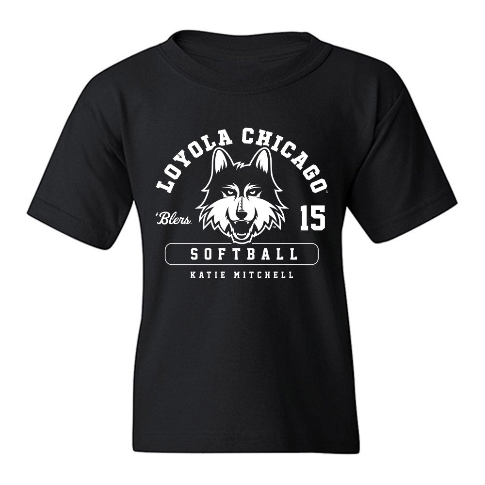  - NCAA Softball : Katie Mitchell - Classic Fashion Shersey Youth T-Shirt-0