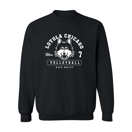 Loyola - NCAA Women's Volleyball : Kate Maley - Classic Fashion Shersey Crewneck Sweatshirt