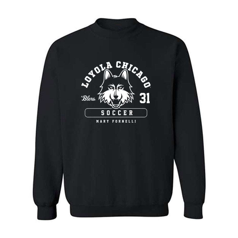 Loyola - NCAA Women's Soccer : Mary Fornelli - Classic Fashion Shersey Crewneck Sweatshirt-0