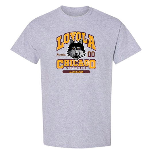 Loyola - NCAA Softball : Alexis Hansen - Classic Fashion Shersey T-Shirt-0