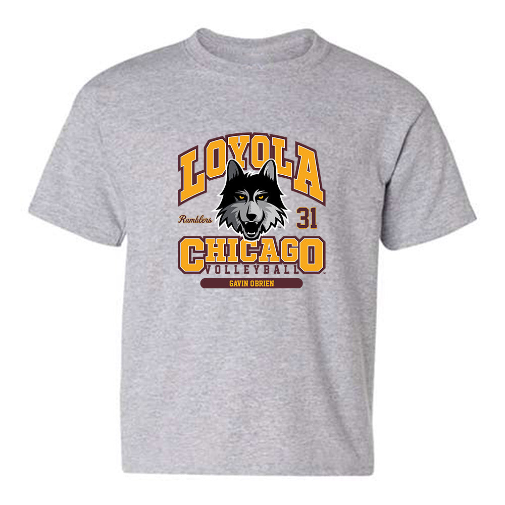 Loyola - NCAA Men's Volleyball : Gavin O'Brien - Classic Fashion Shersey Youth T-Shirt-0