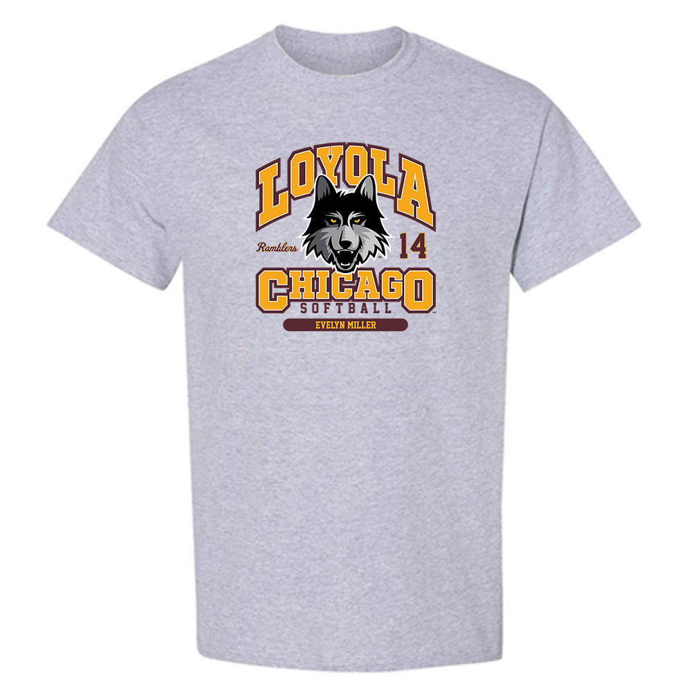 Loyola - NCAA Softball : Evelyn Miller - Classic Fashion Shersey T-Shirt-0