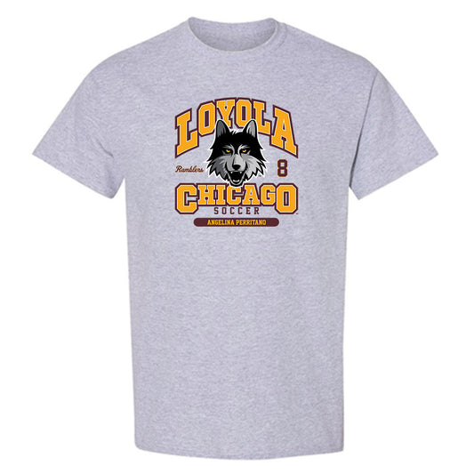 Loyola - NCAA Women's Soccer : Angelina Perritano - Classic Fashion Shersey T-Shirt-0