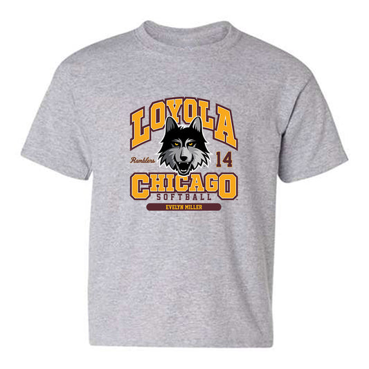 Loyola - NCAA Softball : Evelyn Miller - Classic Fashion Shersey Youth T-Shirt-0