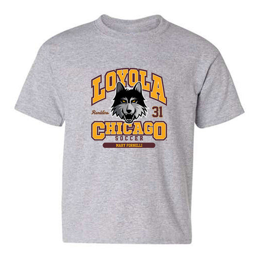 Loyola - NCAA Women's Soccer : Mary Fornelli - Classic Fashion Shersey Youth T-Shirt-0