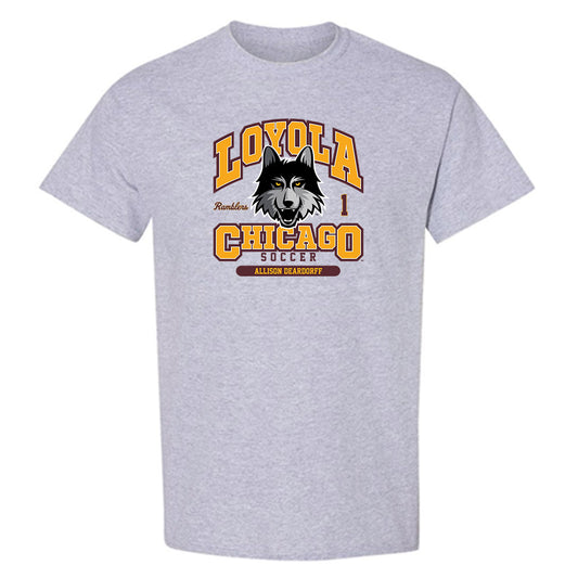 Loyola - NCAA Women's Soccer : Allison Deardorff - Classic Fashion Shersey T-Shirt-0