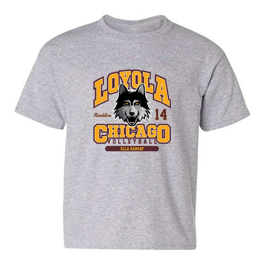 Loyola - NCAA Women's Volleyball : Ella Ramsay - Classic Fashion Shersey Youth T-Shirt-0