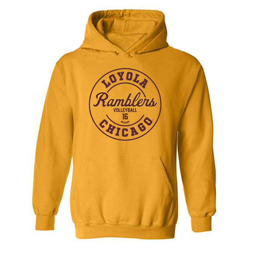 Loyola - NCAA Women's Volleyball : Jordan Bruckner - Hooded Sweatshirt