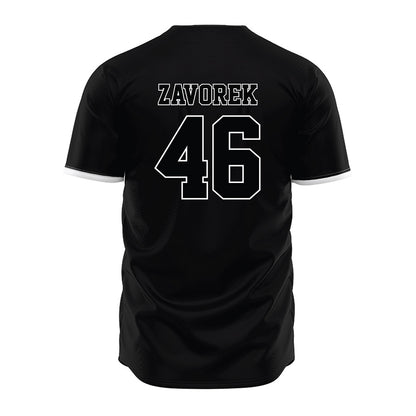 Arizona State - NCAA Baseball : Beckett Zavorek - Black Jersey-1